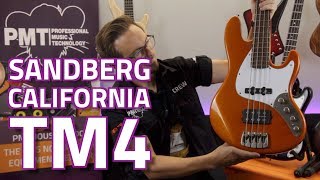 Sandberg California Series TM4 Bass Guitar  Review amp Demo [upl. by Nydroj]