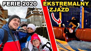 FERIE 2020  EKSTREMALNY ZJAZD  ZAKOPANE [upl. by Chaddy]