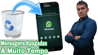 Como Recuperar mensagens Apagadas no Whatsapp há Muito Tempo [upl. by Enirehtacyram9]