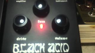 Emanating Fist Electronics BLACK ACID fuzz [upl. by Brader851]