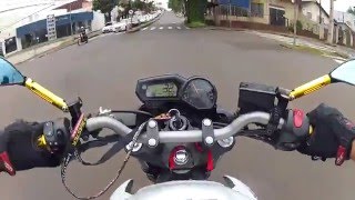 RENATO DA XJ6  Indo pro CENTRO de Londrina  Vem comigo [upl. by Lerrej]