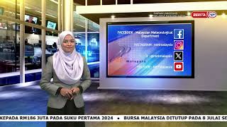 4 JULAI 2024  SPM  LINTAS LANGSUNG JABATAN METEOROLOGI MALAYSIA [upl. by Conant756]