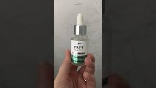 IT Cosmetics bye bye pores serumshort review itcosmetics byebye pores serum productreview AHA [upl. by Moberg359]