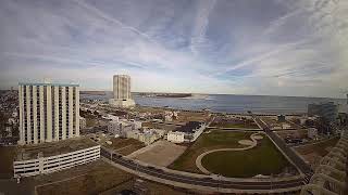 Absecon Lighthouse Looking Northeast towards Absecon Inlet [upl. by Audre]