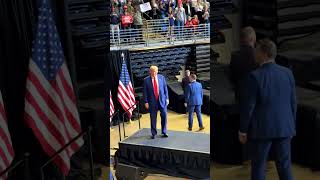 Donald Trumps Campaign Rally at Penn State University in State College Pennsylvania [upl. by Dnanidref465]