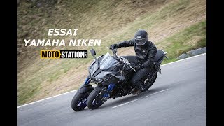 Essai Yamaha Niken  Surprenant OVNI à 3 roues [upl. by Urba]