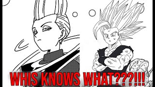 WHIS KNOWS WHAT BEAST IS WHIS EXPLAINS GOHANS BEAST FORM IN DRAGON BALL SUPER MANGA PREDICTION [upl. by Ailedroc]