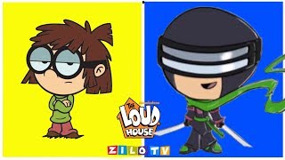 ✅The Loud House As All Characters Compilation Zilo TV [upl. by Irrok]