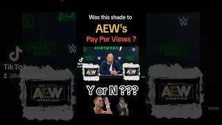 Was HHH throwing Shade at AEWs pay PPVs WWE HHH AEW NJPW FORBBIDENDOOR ALLIN ALLOUT MITB [upl. by Oshinski578]