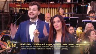 MUSIQUES EN FETE 2023 L’italienne à Alger « Nella Testa ho un campanello » Gioachino Rossini [upl. by Tengler434]