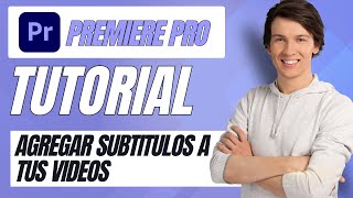 Como agregar subtitulos a tus videos en Premiere Pro 2024 [upl. by Mandie]