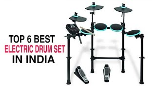 Top 6 Best Drum Set In India With Price 2023  Best Electric Drum Set For Beginners [upl. by Nolat]