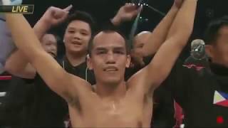 Milan Melindo KO1 Akira Yaegashi IBF Light Flyweight Title [upl. by Josey]