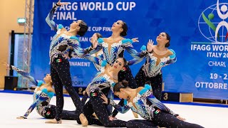 Copa del mundo en ItaliaðŸ‡®ðŸ‡¹ agg gymnastics ifagg Team PokinoiðŸ‡²ðŸ‡½ [upl. by Elrak]