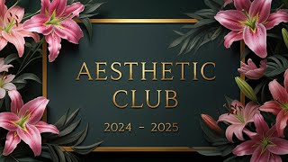 November 12 2024 Aesthetic Club Meeting [upl. by Yerg678]