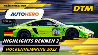 Das große Finale 🏁  DTM Highlights präsentiert von Autohero  DTM 2023 [upl. by Wyatan]