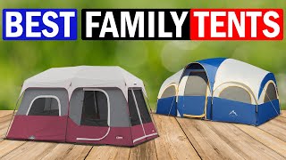 👉 TOP 4  Best Large Family Tents For Camping amp Outdoor Best Review [upl. by Yanaj]