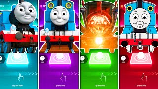 Thomas The Train 🆚 Funny Thomas Train 🆚 Choo Choo Charles 🆚 Cartoon Thomas Train Tiles Hop EDM Rush [upl. by Haag]