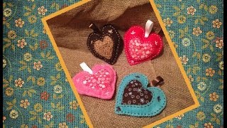 Valentines Day Heart Sachet [upl. by Hescock]