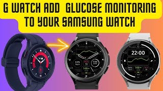 How To Setup And Add New G Watch App On New Samsung Galaxy Watch 5 [upl. by Frangos187]