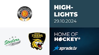 29102024  Highlights  Bietigheim Steelers vs onesto Tigers Bayreuth [upl. by Massimo436]