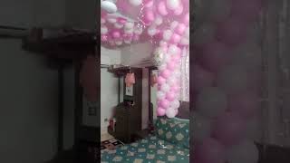 birthday home decore 03112763517 call now [upl. by Oicneserc306]