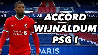 LE PSG POURRAIT SIGNER GEORGINIO WIJNALDUM DANS LES PROCHAINS JOURS [upl. by Aed81]