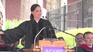 Soledad OBrien Addresses Agnes Scott Graduates [upl. by Ahsitahs]