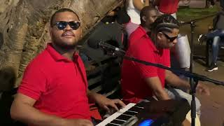 Atrévete Blind musical group performs in the colonial zone  Santo Domingo [upl. by Angle]