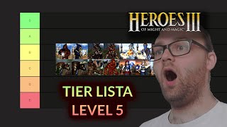 TIER LISTA jednostek 5 POZIOMU w HEROES 3 [upl. by Marduk]