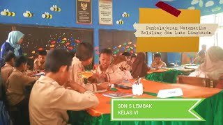 Video Pembelajaran Matematika materi keliling dan luas lingkaran Kelas VI SDN 5 Lembak 20242025 [upl. by Cathrin]