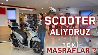 Scooter Almaya Gidiyoruz  Sıfır Motosiklet Alma Süreci ve Masrafları [upl. by Blaseio]