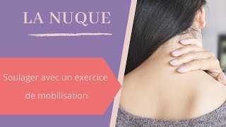 Comment soulager la douleur cervicale et le haut du dos avec un exercice de mobilisation simple [upl. by Eladnek]