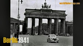 Berlin 1941  Berlin during WWII  private footage [upl. by Adamski]