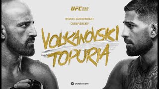 PESAJE OFICIAL UFC 298 VOLKA VS TOPURIA [upl. by Feriga171]