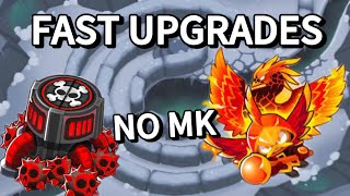 How to beat  Fast Upgrades  No MK  BTD6 Quest [upl. by Kciredor]