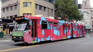 Melbourne Trams on Elizabeth Street 5319 [upl. by Pinkerton75]