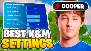 Cooper Shows BEST Keyboard amp Mouse SETTINGS IN 2024 [upl. by Hillel]