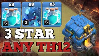 TH12 ELECTRO DRAGON CLONE ATTACK STRATEGY EDRAG BEST TH12 ATTACK STRATEGY  Clash of Clans [upl. by Tnecniv185]