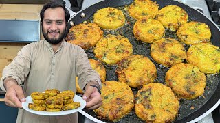 Real Crispy Aloo Tikki  Special Street Style Aloo Tikki [upl. by Attalanta]