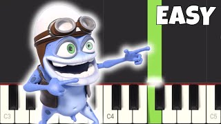 Axel F Crazy Frog  EASY Piano Tutorial [upl. by Weaver]