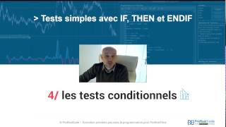 Tests simples avec IF THEN et ENDIF [upl. by Saville]