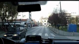 Ambulance speeding around town with siren on [upl. by Bessie616]