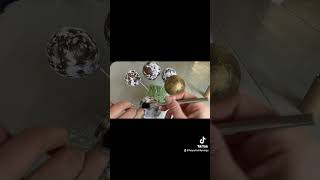 DIY de esferas Transformación de esferas viejas a esferas modernas🎄Video completo en mi canal [upl. by Loggia387]