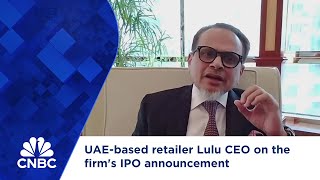 UAEbased retailer Lulu CEO on the firms IPO announcement [upl. by Carry]