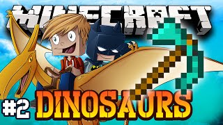 Minecraft Mods Dinosaurs JurassicCraft 20 quotPAXEL HYPEquot Modded Survival 2 wLachlan amp Ryan [upl. by Aicilanna651]