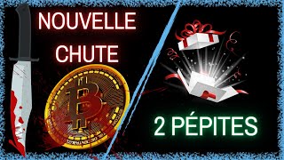 BITCOIN  LE PIRE EST Ã€ VENIR  âš ï¸ 2 CRYPTOS DABONNÃ‰ TRÃˆS INTÃ‰RESSANTES ðŸ¤© [upl. by Niuq565]