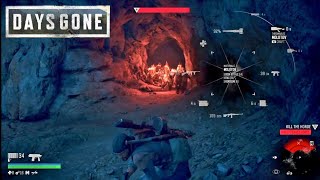 Days Gone Grotto Caves Horde  White King Mine and Hunting Location by Maps [upl. by Oby]