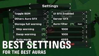 The BEST SETTINGS Right Now For The RAREST AURAS in Sols RNG [upl. by Martell382]