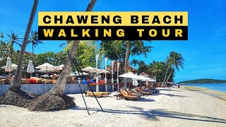 Walking Tour of Chaweng Beach During Low Season In Koh Samui  Thailand Vlog  Mike Abroad [upl. by Astrahan557]